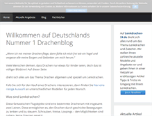 Tablet Screenshot of lenkdrachen-24.de